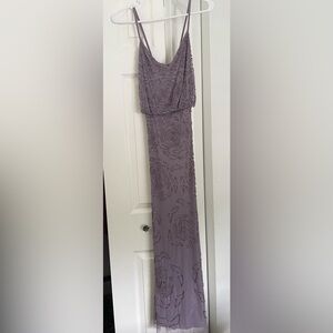 Beautiful periwinkle formal dress